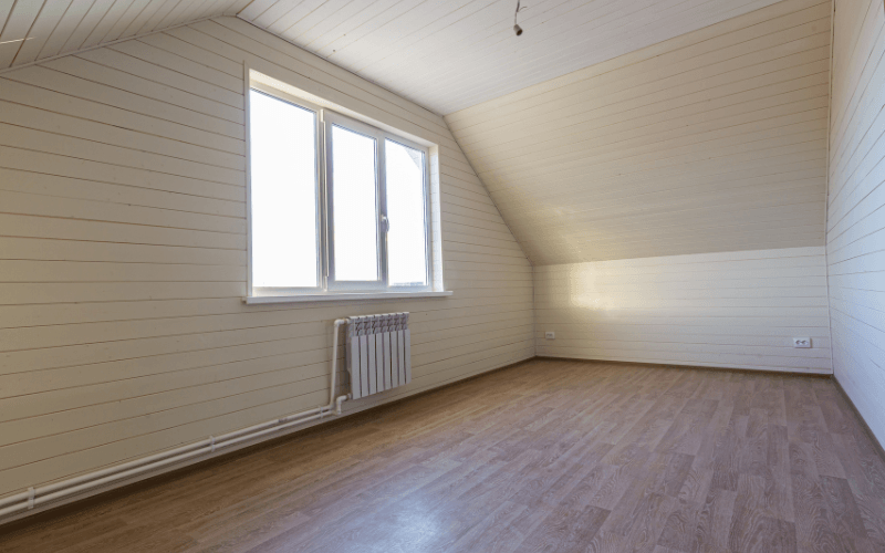 リフォーム後の明るい空室の部屋